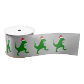 Santa T-Rex Satijnen Lint (Spoel)