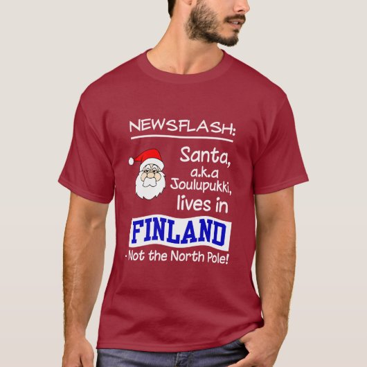 Santa T-shirt (Voorkant)