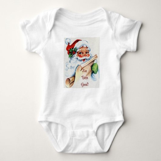  Santa T-Shirt Baby Bodysuit (Voorkant)