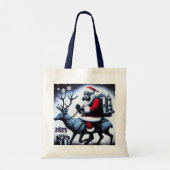 Santa T-Shirt Tote Bag (Achterkant)