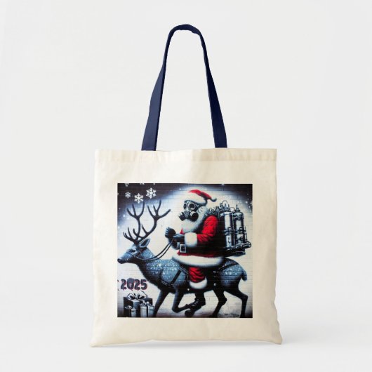 Santa T-Shirt Tote Bag (Voorkant)
