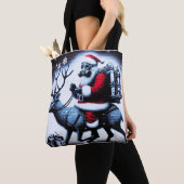 Santa T-Shirt Tote Bag (Dichtbij)