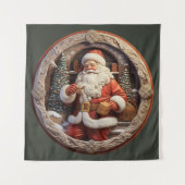 Santa Tapestry Wandkleed (Voorkant)