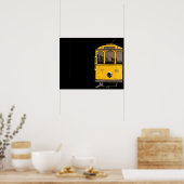 Santa Teresa tram Poster (Keuken)