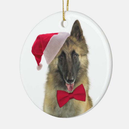 Santa Tervuren Ornament (Links)