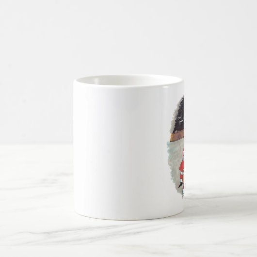 Santa Test linker hand mok (Center)