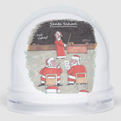 Santa Test snow globe Sneeuwbol (Achterkant)