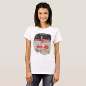 Santa Test vrouwen wit T-shirt (Voorkant volledig)