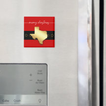 Santa Texas Belt Buckle Kerstmis