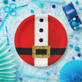 Santa Theme Paper Bord (Feest)