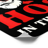 Santa There's Some Hos In This Gym Poster (Hoek)