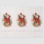  SANTA TISSUE PAPIER (Voorkant)