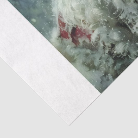 Santa Tissuepapier (Detail)