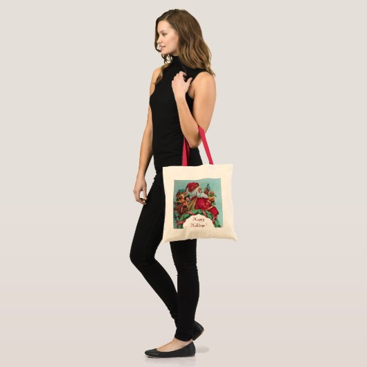 SANTA  TOTE BAG (Voorkant (model))