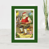 Santa Toymaker Kaart (Voorkant)