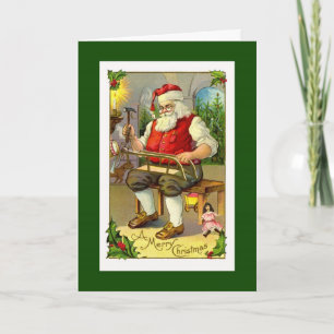 Santa Toymaker Kaart