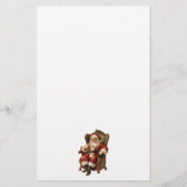  Santa Traditional Christmas Briefpapier (Voorkant)