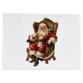  Santa Traditional Christmas Groot Cadeauzakje (Achterkant)