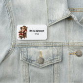  Santa Traditional Christmas Naamplaatje (In situ)