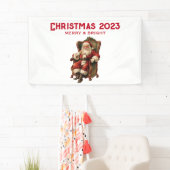  Santa Traditional Christmas Spandoek (Insitu)