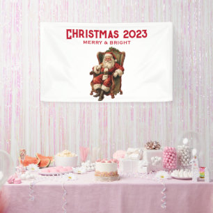  Santa Traditional Christmas Spandoek