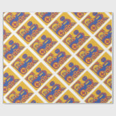 Santa Train Cadeaupapier (Vlak)