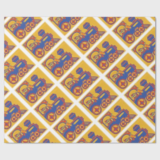 Santa Train Cadeaupapier (Vlak)