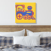 Santa Train Canvas Afdruk (Insitu (Slaapkamer))