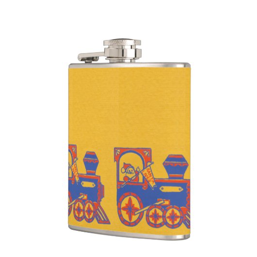 Santa Train Heupfles (Links)