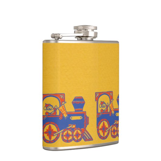 Santa Train Heupfles (Rechts)