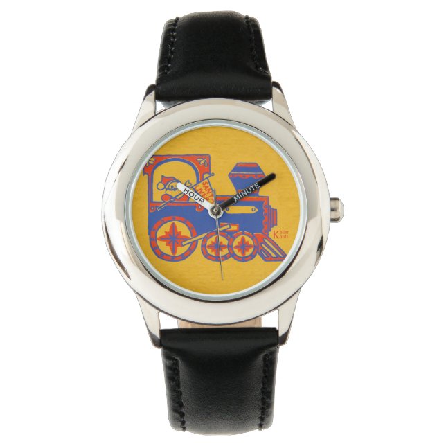 Santa Train Horloge (Voorkant)