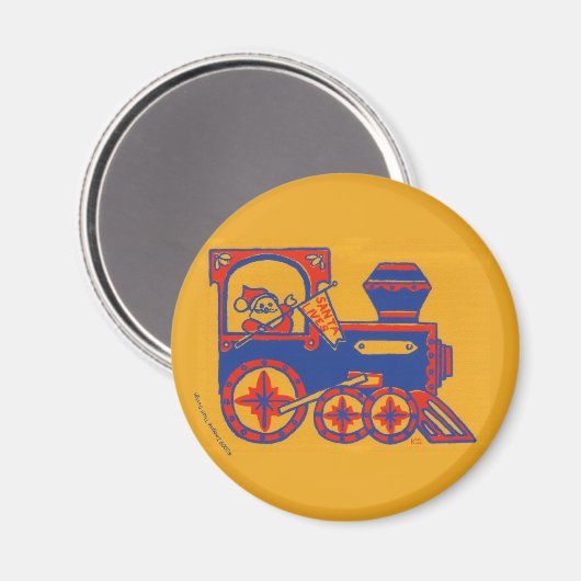 Santa Train Magneet (Voorkant / Achterkant)