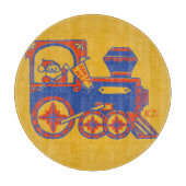 Santa Train Snijplank (Voorkant)