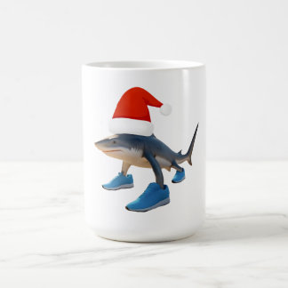 Santa Tralalero Tralala –Haai in Santa-muts Koffiemok