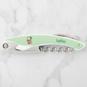 Santa Tree Dieren Vrolijk kerstgroen Kurkentrekker