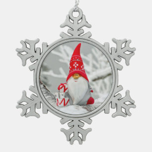 Santa Tree Gnoom Pewter ornament