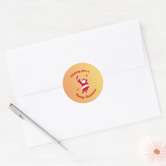 Santa & Tree Magic – Christmas Stickers & Invites (Envelop)