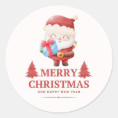Santa & Tree Magic – Christmas Stickers & Invites (Voorkant)