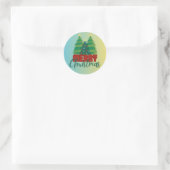 Santa & Tree Magic – Christmas Stickers & Invites (Tas)