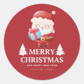 Santa & Tree Magic – Christmas Stickers & Invites (Voorkant)