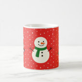 Santa, Tree & Snowman Christmas Mug Koffiemok (Center)