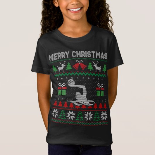 Santa Tree Xmas G. T-shirt (Voorkant)