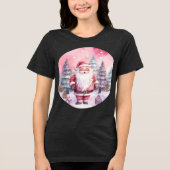 SANTA Tri-Blend SHIRT (Voorkant)