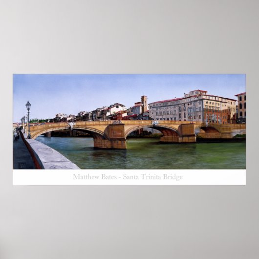 Santa Trinita Bridge Poster (Voorkant)
