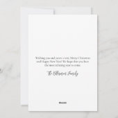 Santa Tropical Beach Kerstseizoenen Groeten Feestdagenkaart (Achterkant)