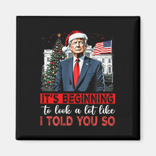Santa Trump begint er een hoop uit te zien zoals i Magneet