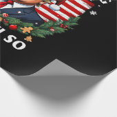 Santa Trump, het begint veel op mij te lijken Cadeaupapier (Hoek)