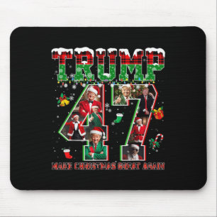 Santa Trump Maak Kerstmis weer Groot Ugly Xmas P Muismat