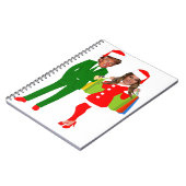 santa trump melania notitieboek (Linkerzijde)