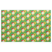 Santa Tuba Speler Egghead Stof (Fat Quarter)